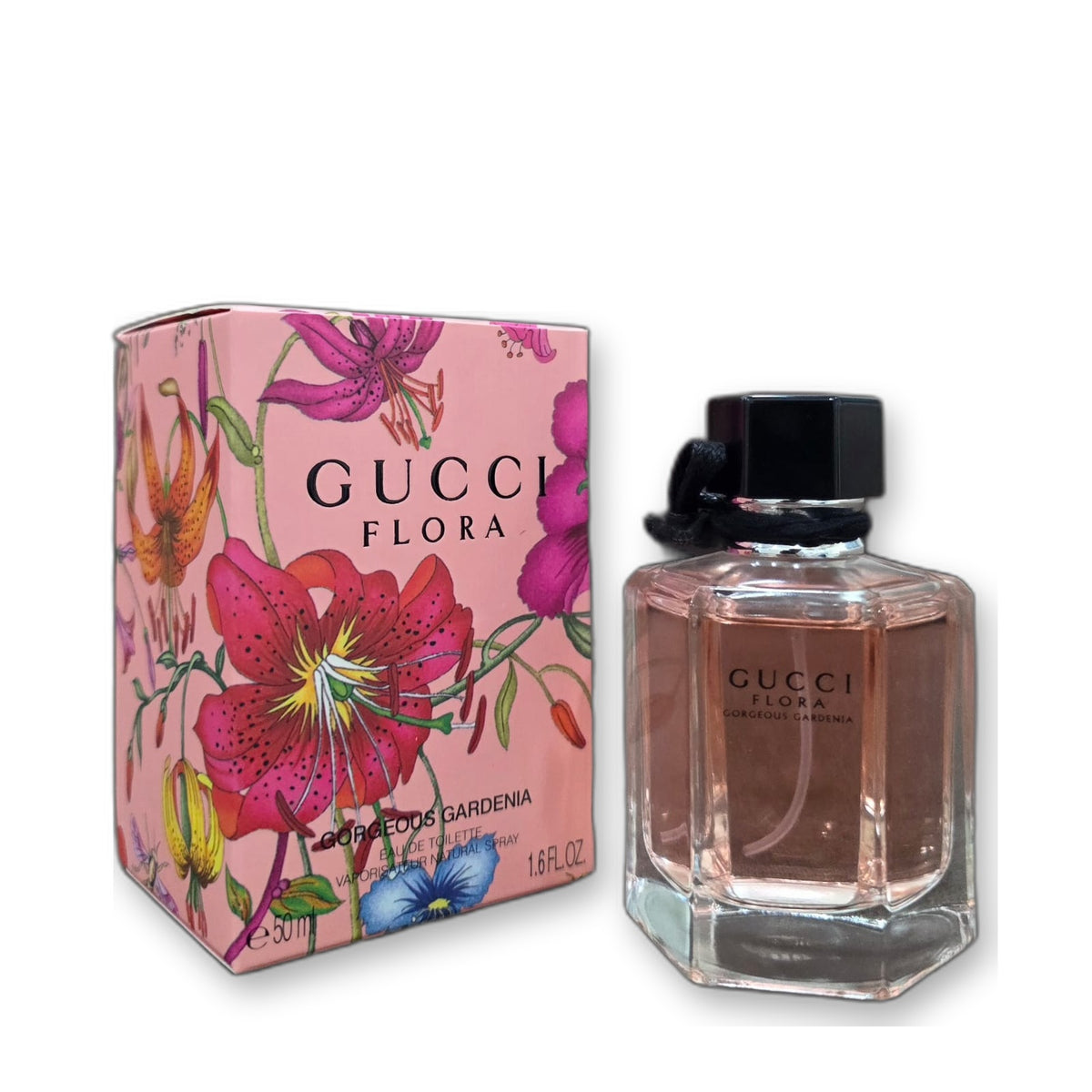 Gucci Flora Gorgeous Gardenia Eau de Parfum 50 ml white background product view