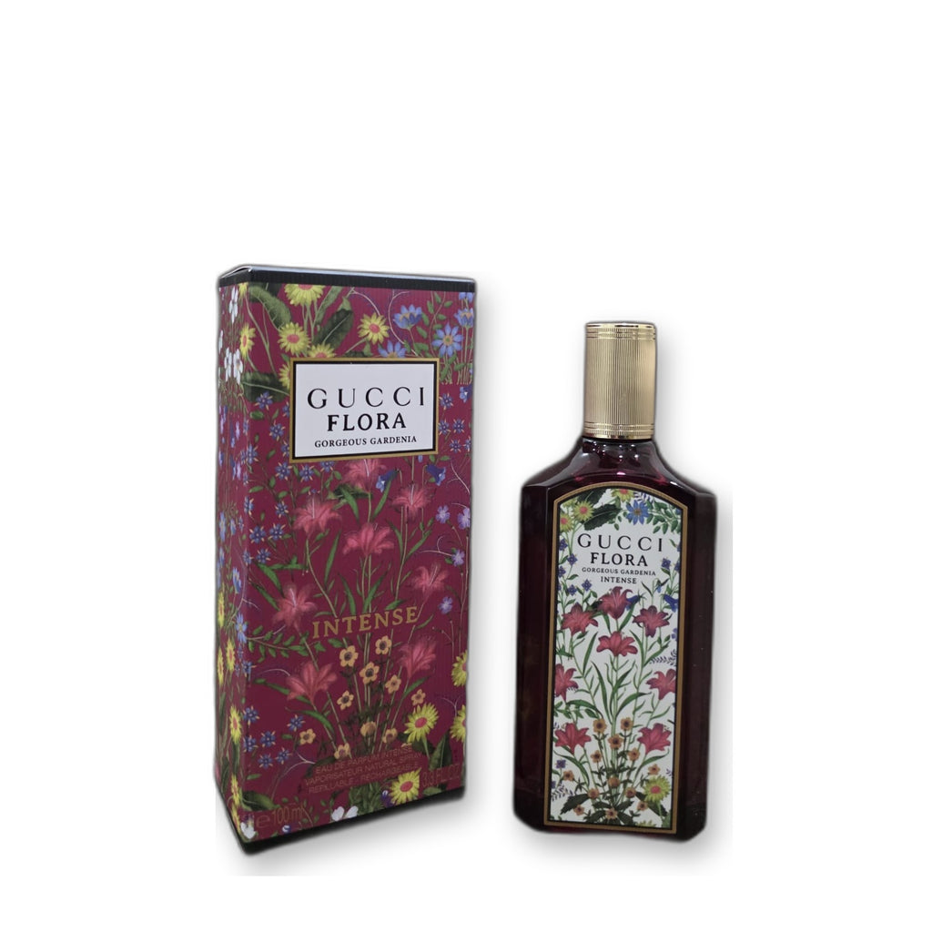 Gucci Flora Gorgeous Gardenia Intense Eau de Parfum white background product view