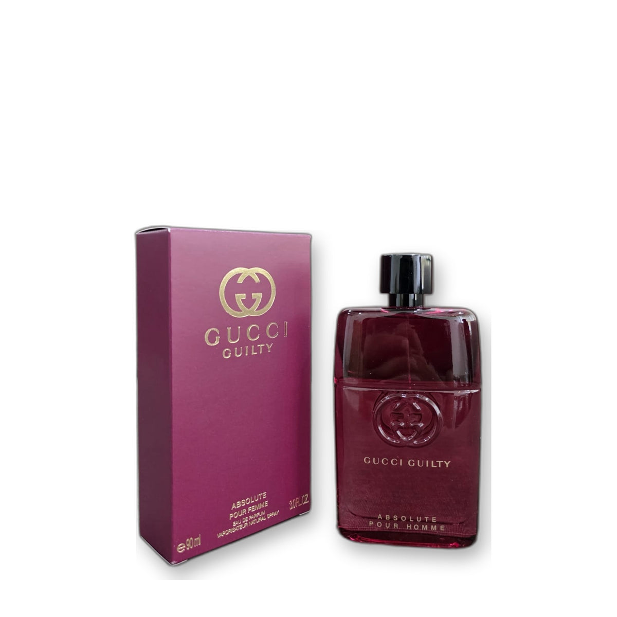 Gucci Guilty Absolute Pour Homme Eau de Parfum white background product view