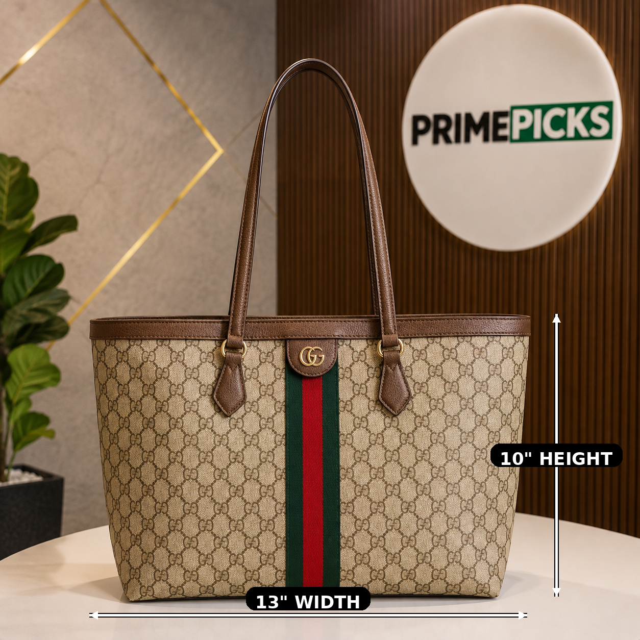 Gucci Ophidia Tote Bag – Beige Monogram