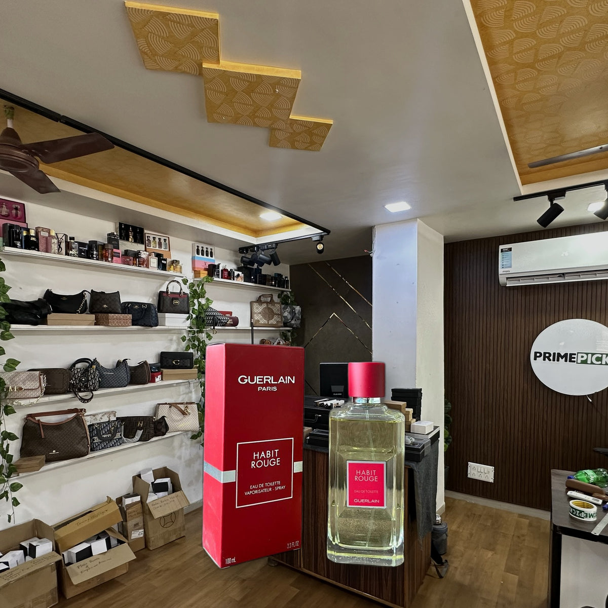 Guerlain Habit Rouge Eau de Toilette 100 ml at PrimePicks office