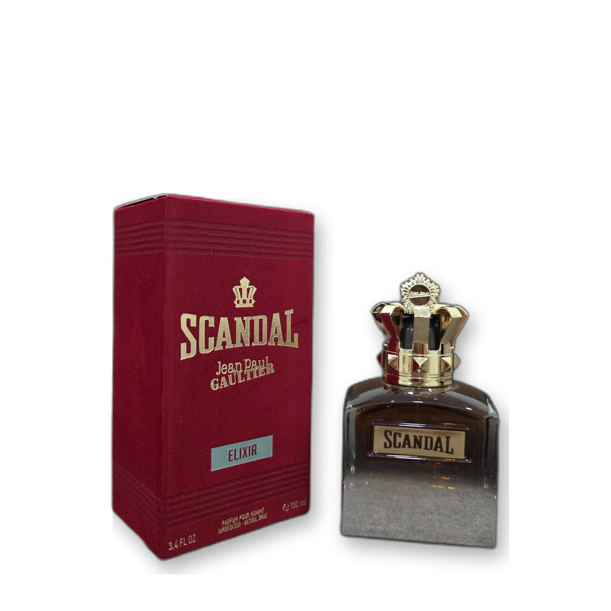 Jean Paul Gaultier Scandal Pour Homme Absolu white background product view