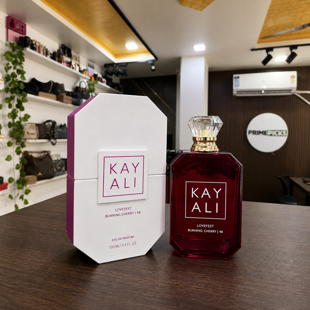 Kayali Lovefest Burning Cherry | 48 Eau de Parfum 100ml with box in PrimePicks store