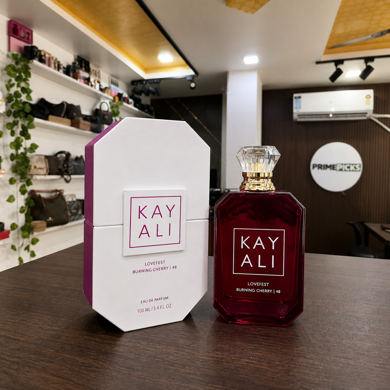 Kayali Lovefest Burning Cherry | 48 Eau de Parfum 100ml with box in PrimePicks store