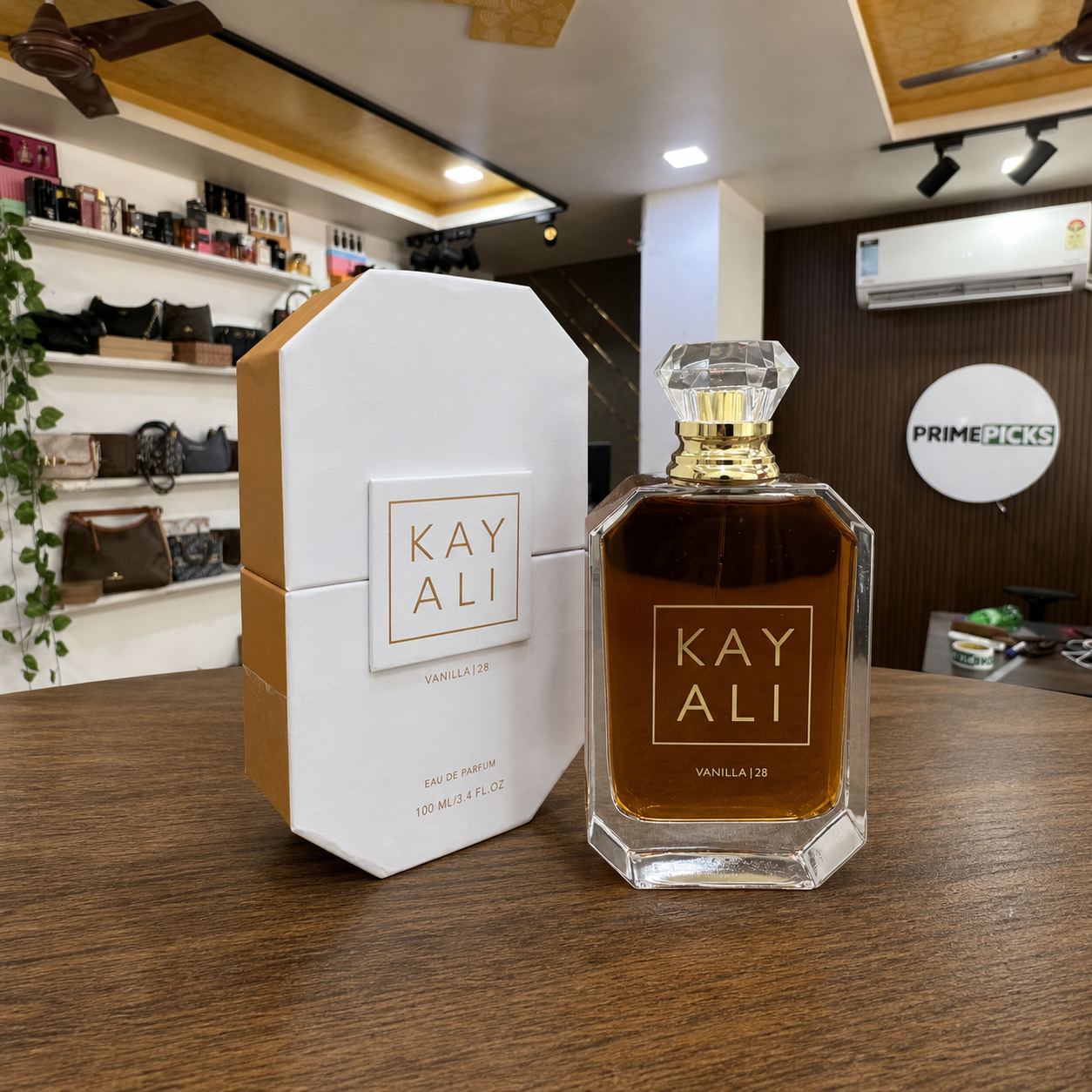 Kayali Vanilla | 28 Eau de Parfum 100ml in the PrimePicks store interior