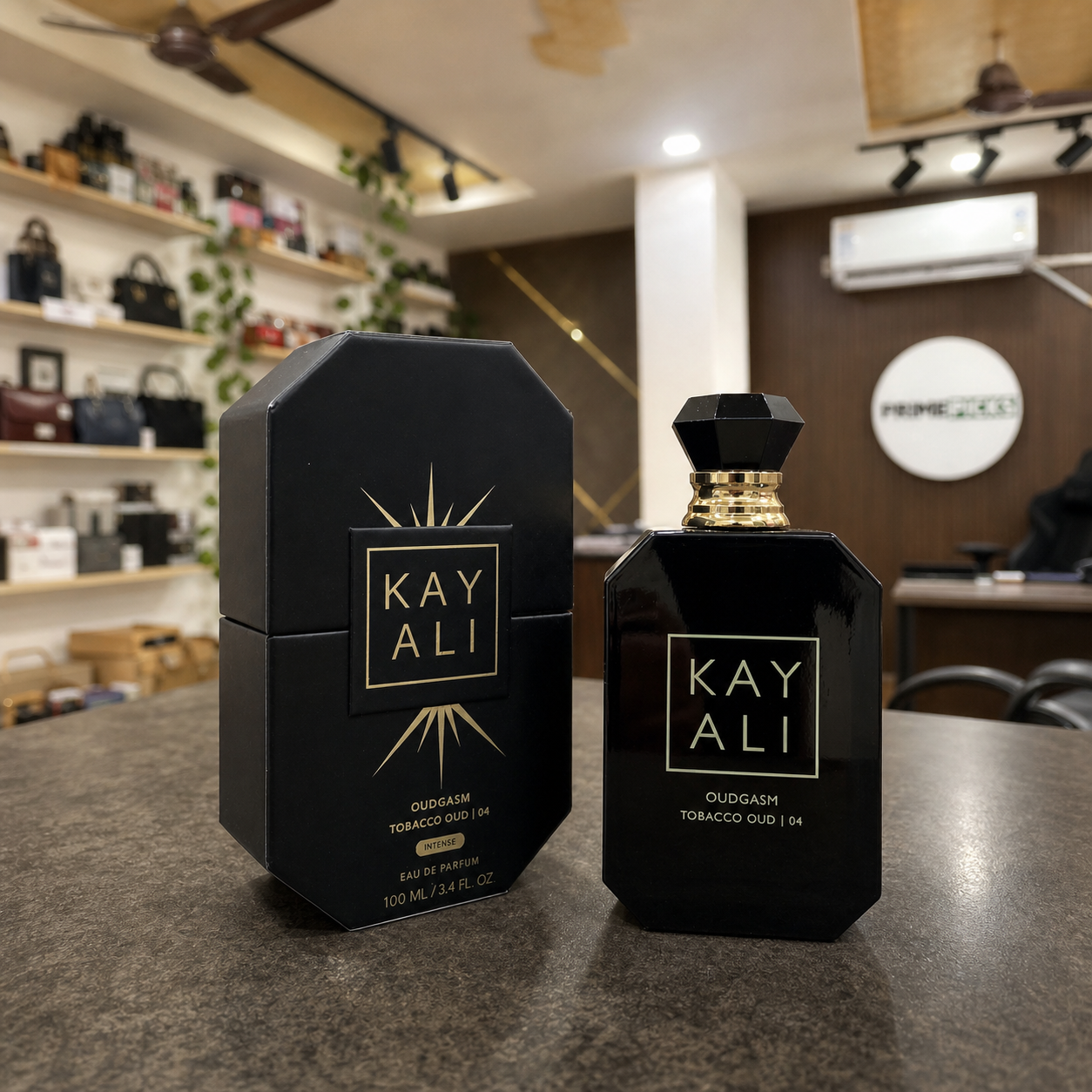 Kayali Oudgasm Tobacco Oud | 04 Intense Eau de Parfum 100ml with box in PrimePicks store
