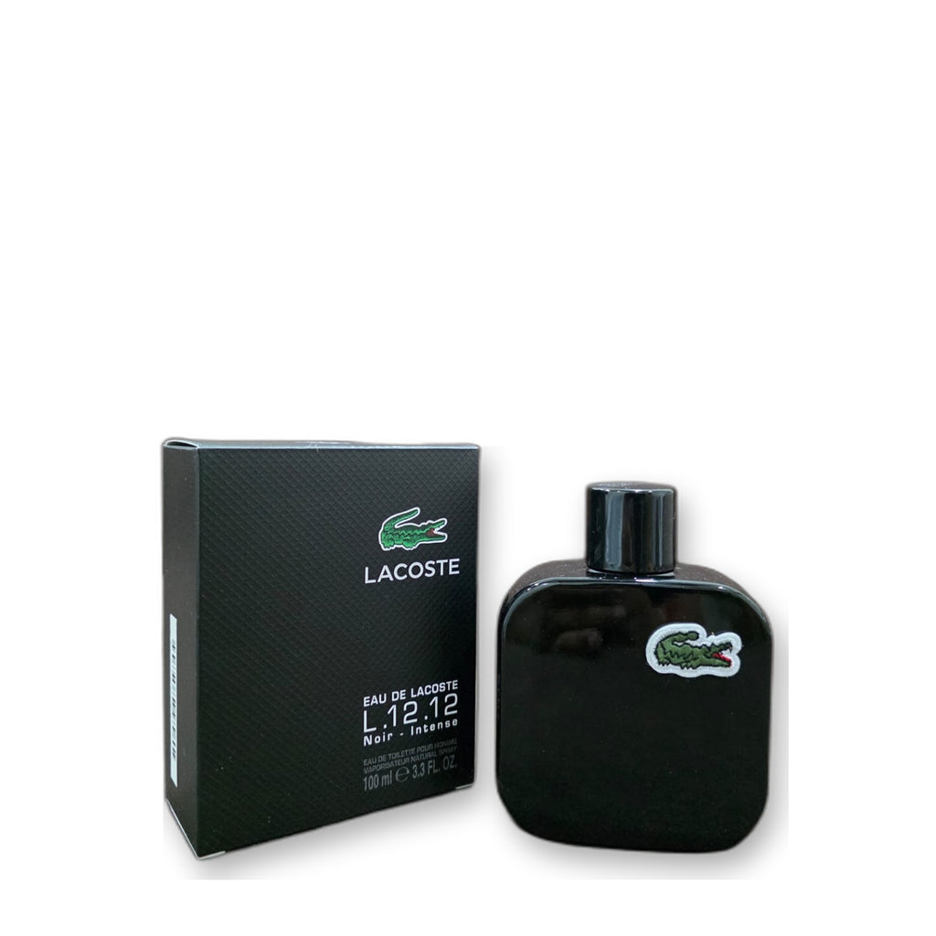 Lacoste Eau de Lacoste L.12.12 Noir Intense Eau de Toilette 100 ml - White background