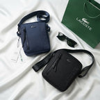 Lacoste On The Go small messenger bags in Navy and Black