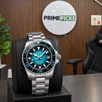Longines HydroConquest watch displayed in the PrimePicks office