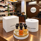 Louis Vuitton Les Parfums seven-piece gift set displayed at PrimePicks