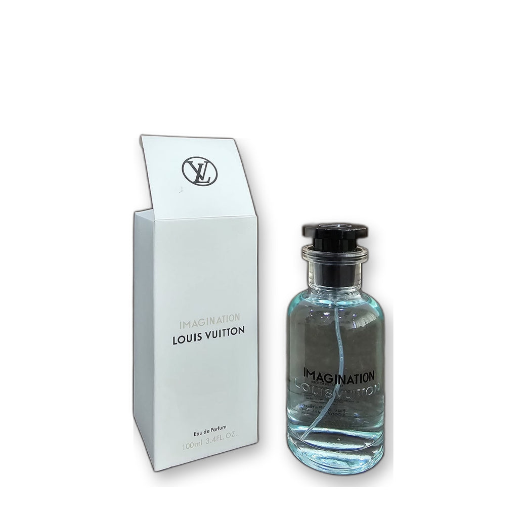 Louis Vuitton Imagination Eau de Parfum 100 ml on white background