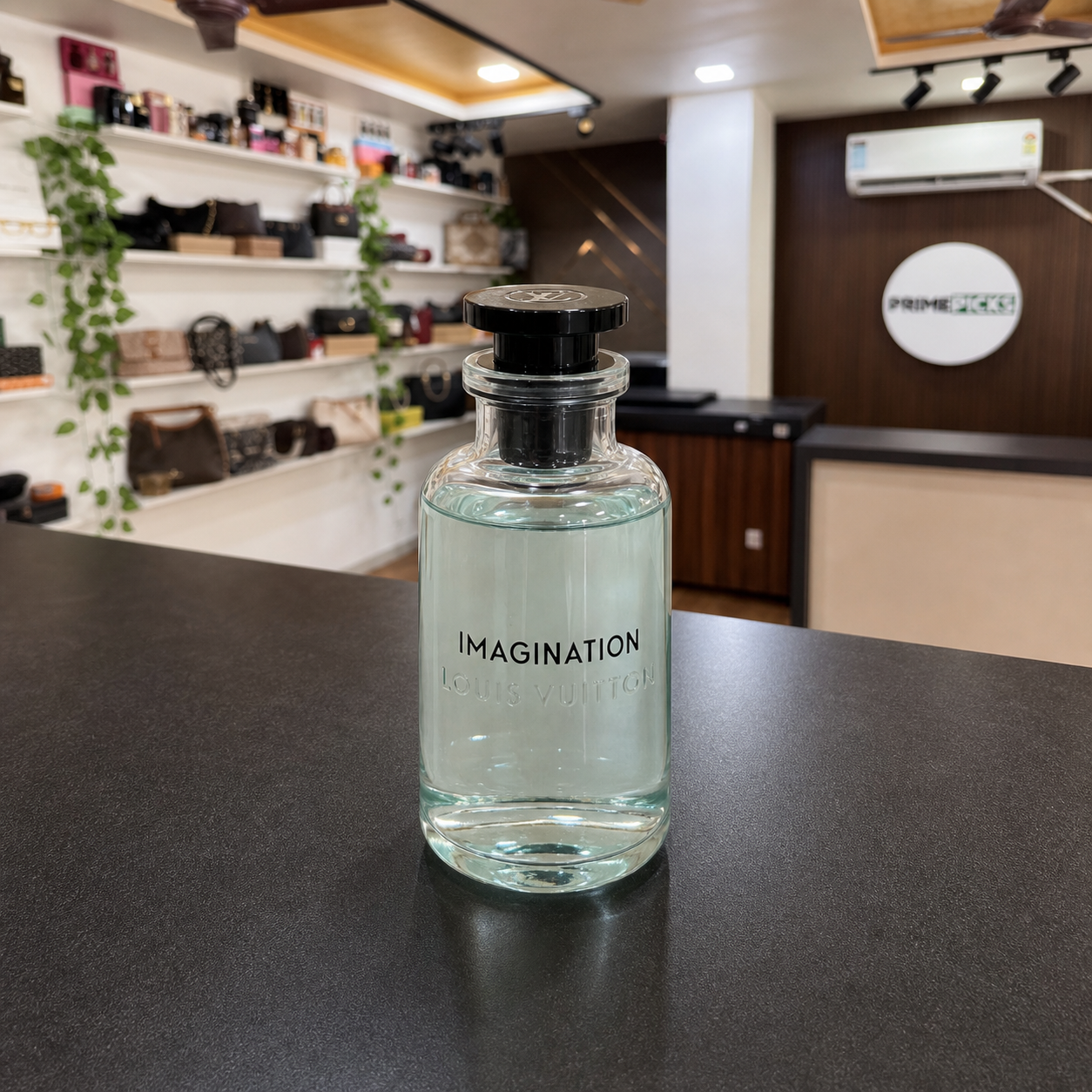 Louis Vuitton Imagination Eau de Parfum in the PrimePicks store interior
