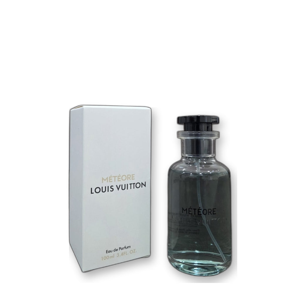 Louis Vuitton Météore Eau de Parfum 100 ml on white background