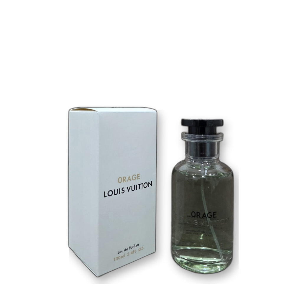 Louis Vuitton Orage Eau de Parfum 100 ml on white background