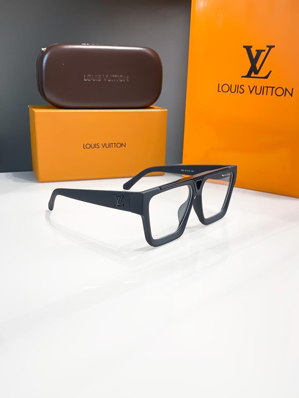Louis Vuitton - V-Brow Square Clear Lens - Sunglasses with supplied box