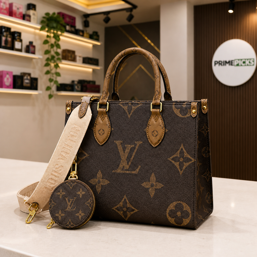 Louis Vuitton OnTheGo PM dual-colour tote in PrimePicks showroom