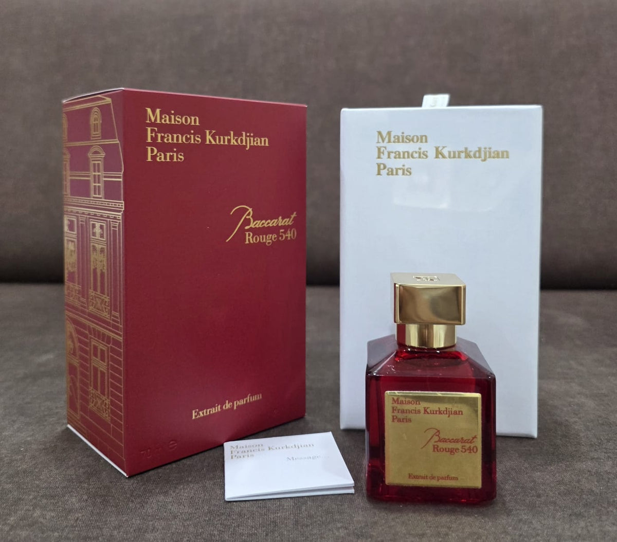 Maison Francis Kurkdjian Baccarat Rouge 540 Extrait de Parfum 70 ml - Original supplier photo