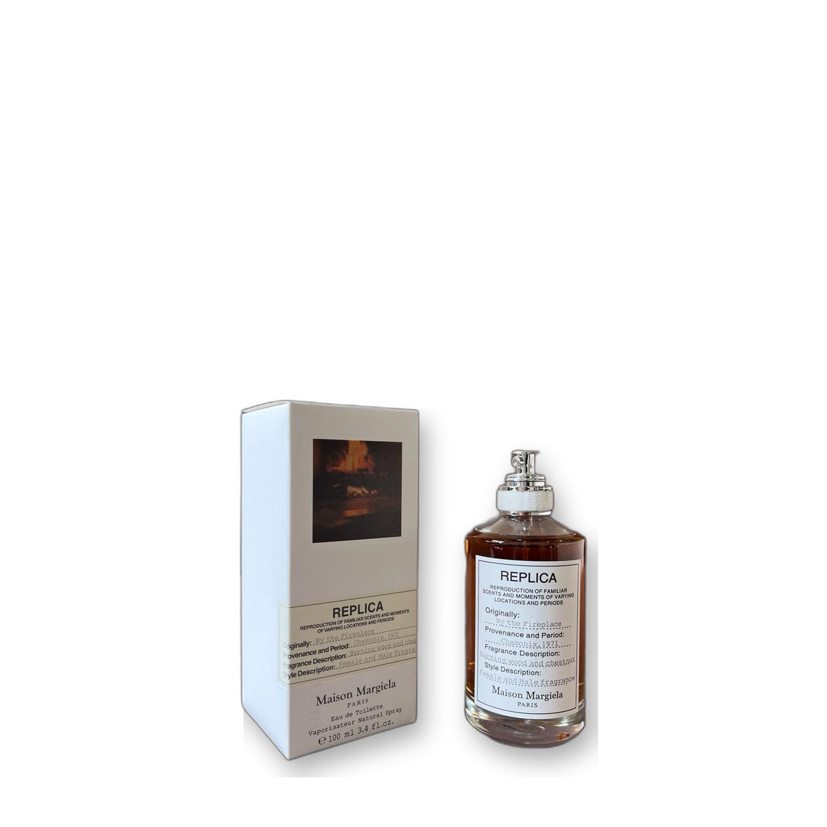 Maison Margiela Replica By the Fireplace Eau de Toilette 100 ml - White background
