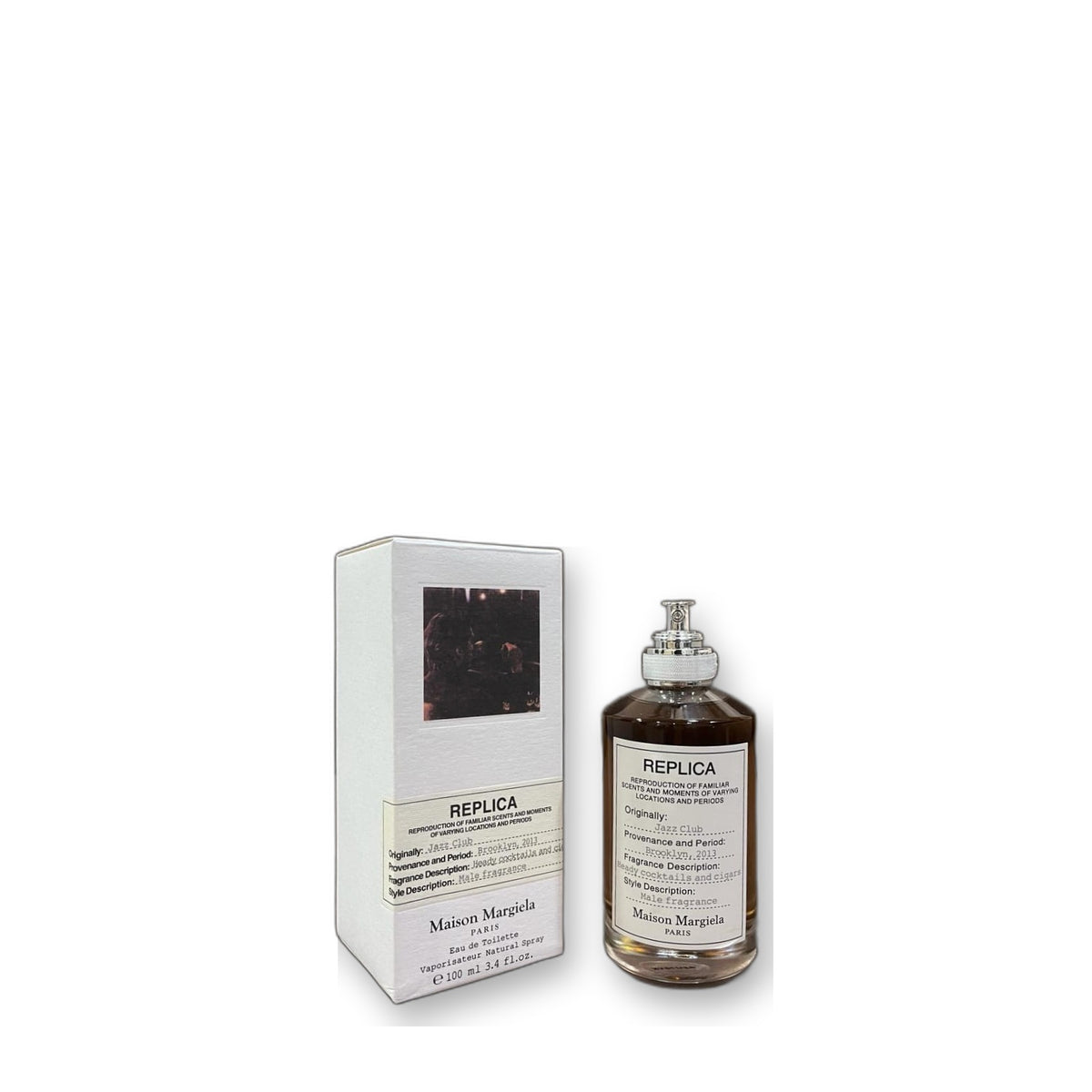 Maison Margiela Replica Jazz Club Eau de Toilette 100 ml - White background
