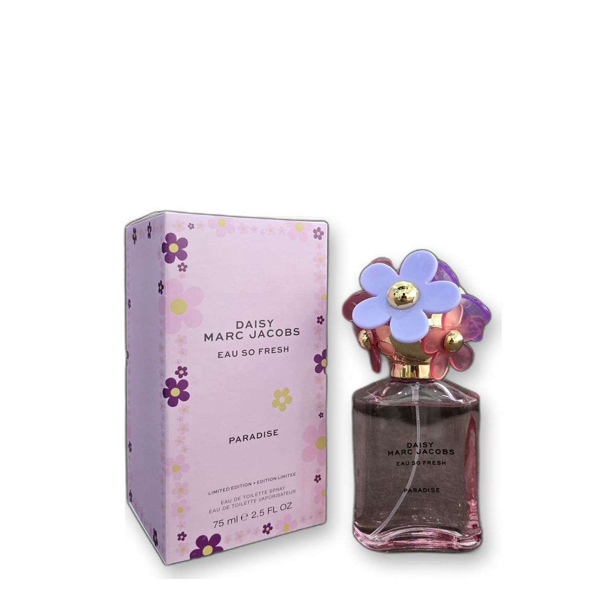 Marc Jacobs Daisy Eau So Fresh Paradise Eau de Toilette 75 ml on white background