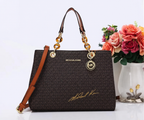 Michael Kors Cynthia Mono S Brown Small Monogram front view
