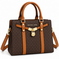 Michael Kors Nouveau Hamilton Large Satchel on white background