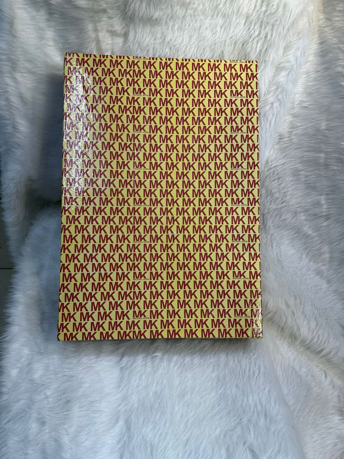 Michael Kors-patterned presentation box