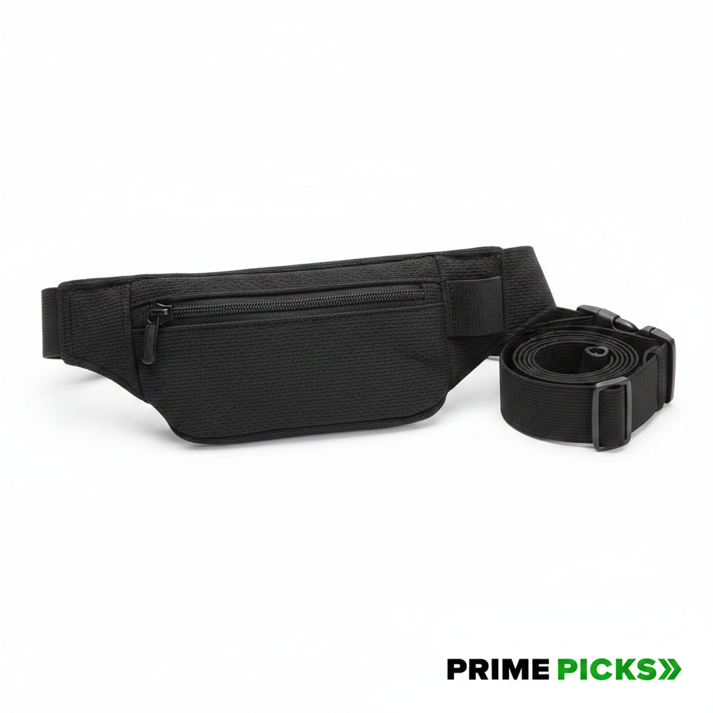 Primepicks Travel Money Belt With Hidden Wallet