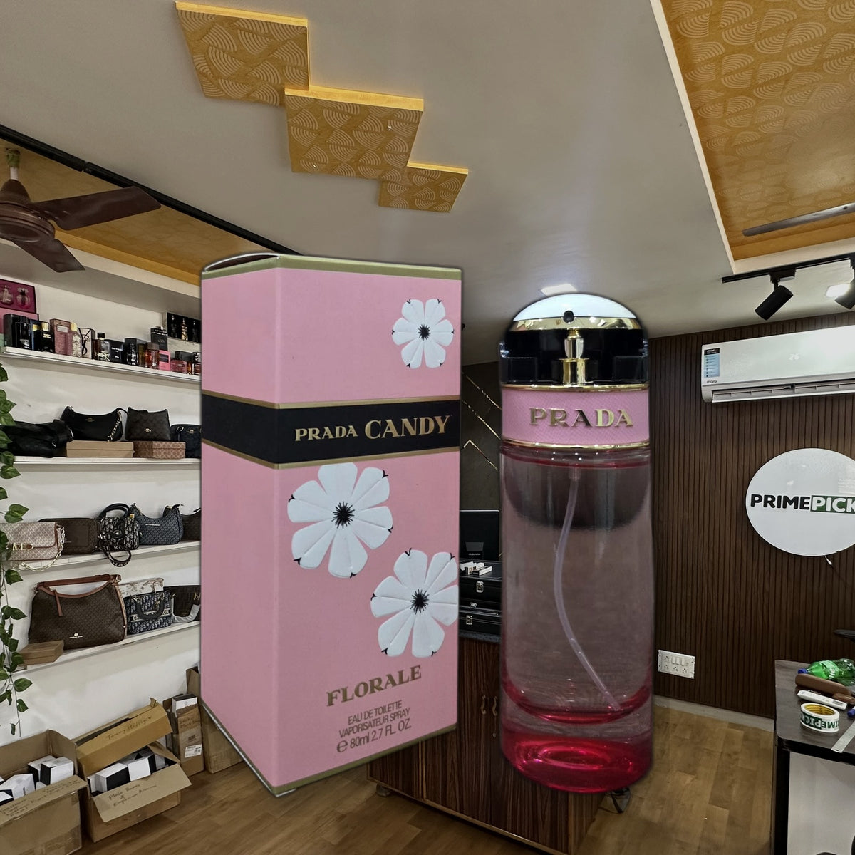 Prada Candy Florale Eau de Toilette 80 ml at PrimePicks office