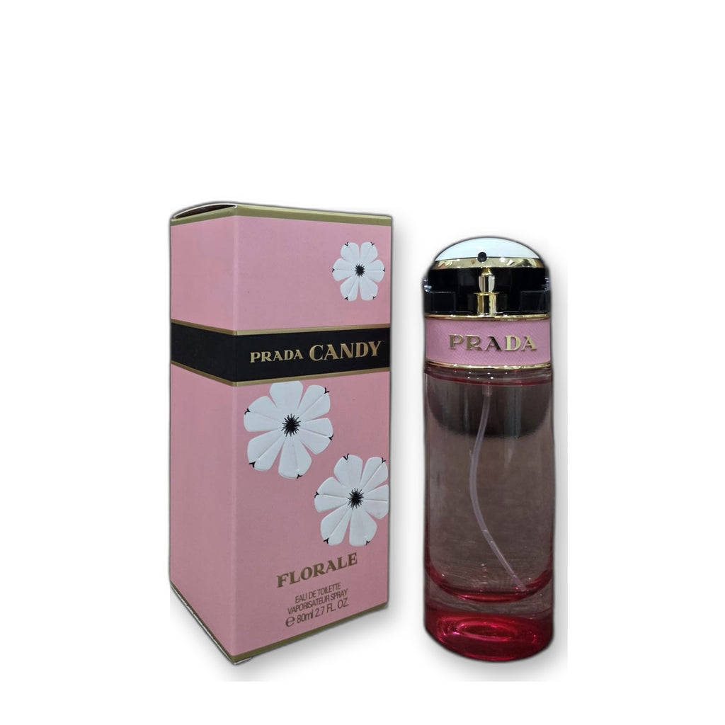 Prada Candy Florale Eau de Toilette 80 ml on white background