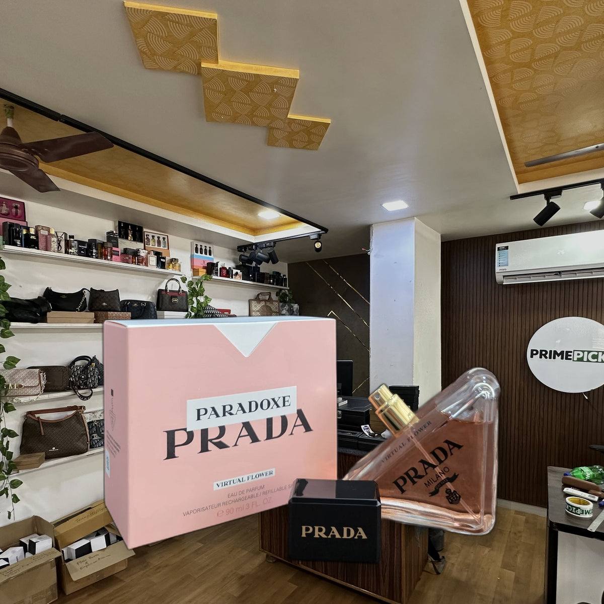 Prada Paradoxe Virtual Flower Eau de Parfum 90 ml at PrimePicks office