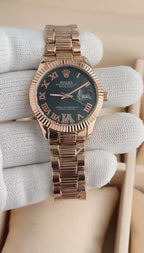 Rolex Lady DateJust rose-gold-tone watch
