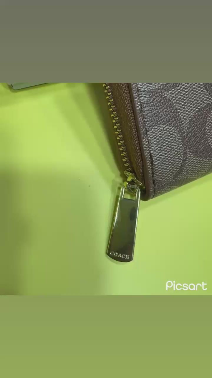 Coach Mini Zipper Wallet