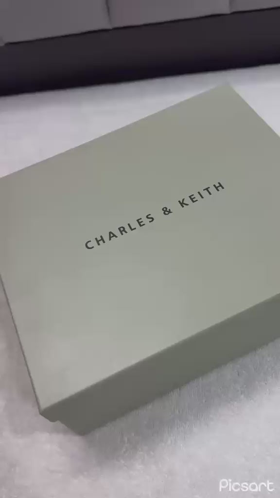 Charles & Keith Arlet Belted Top Handle Bag in Black - original product video