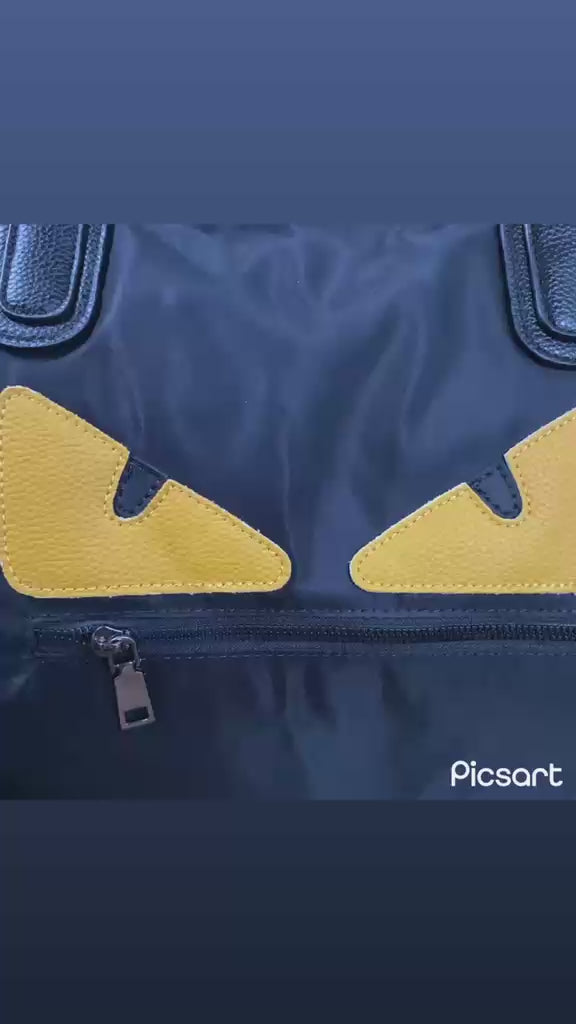 Fendi Ikonik 2.0 large black duffel bag - original product video