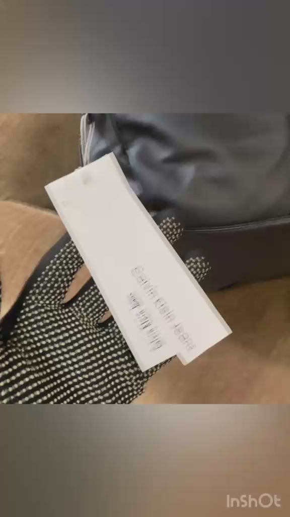 Calvin Klein black duffle bag supplied product video