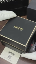 Rado Captain Cook green and rose-gold open-heart watch product video