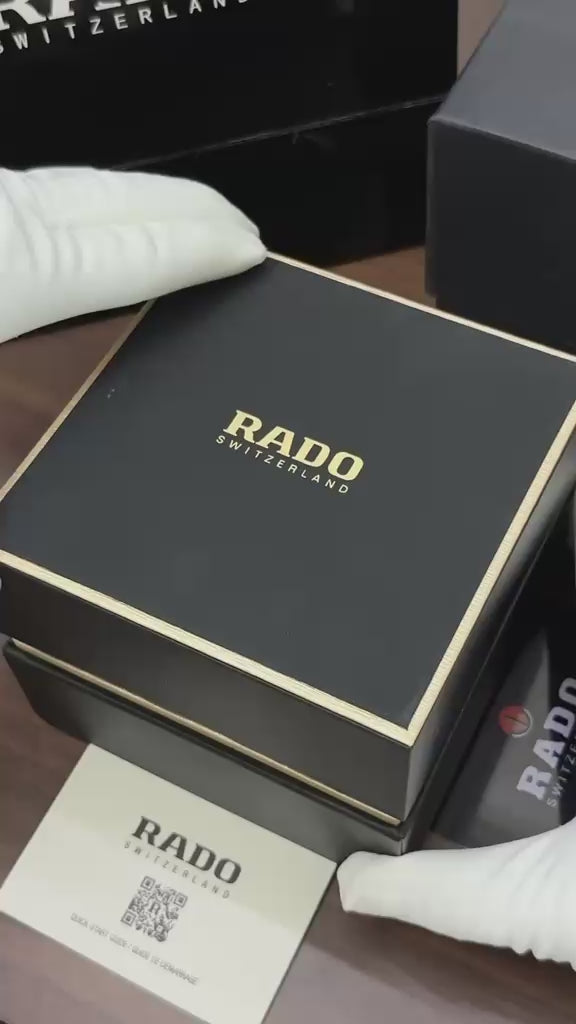 Rado Captain Cook green and rose-gold open-heart watch product video