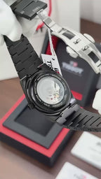 Tissot PRX Z-Black watch and supplied Tissot packaging video