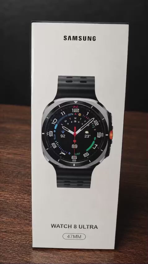 Samsung Watch 8 Ultra 47mm product demonstration video
