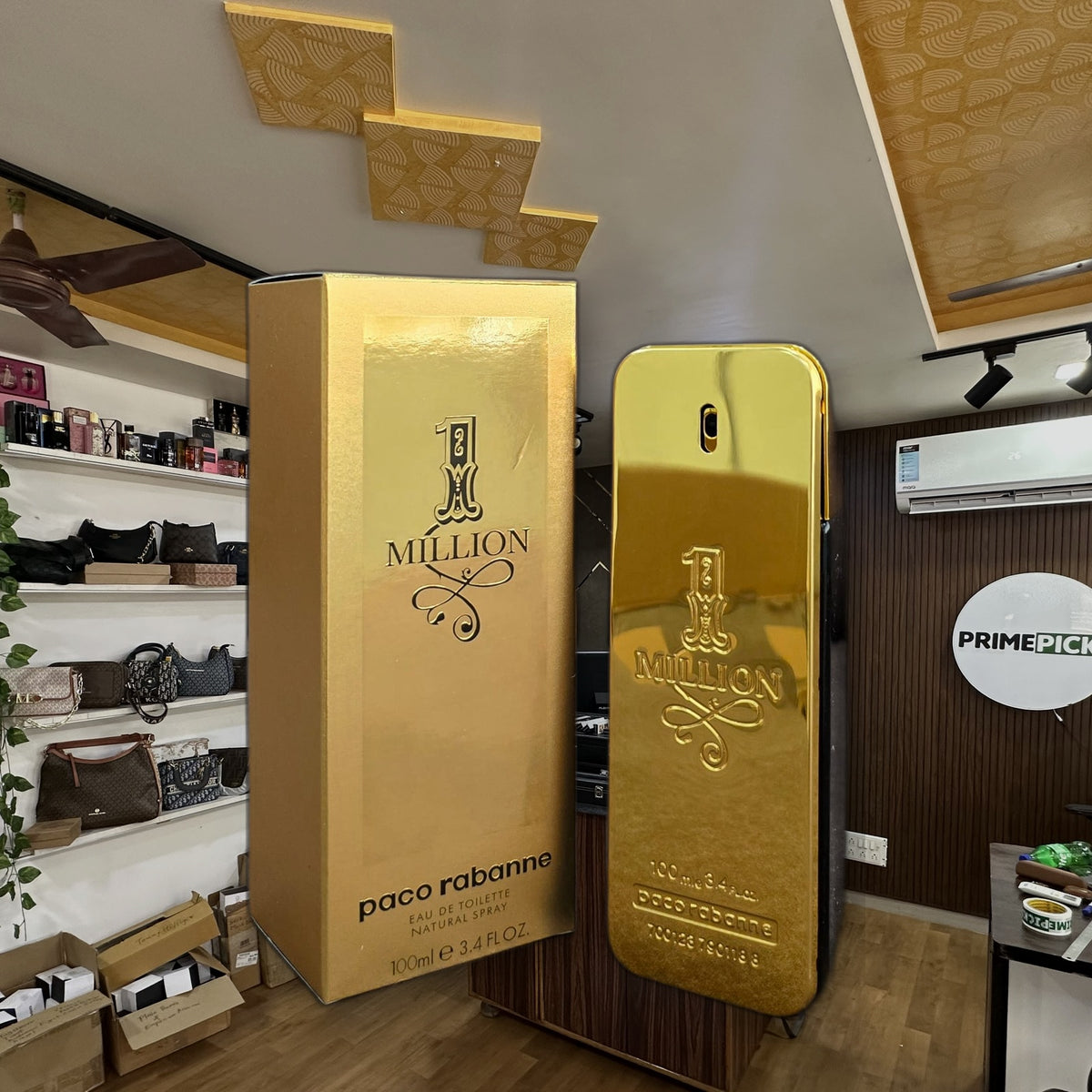 Rabanne 1 Million Eau de Toilette at PrimePicks office