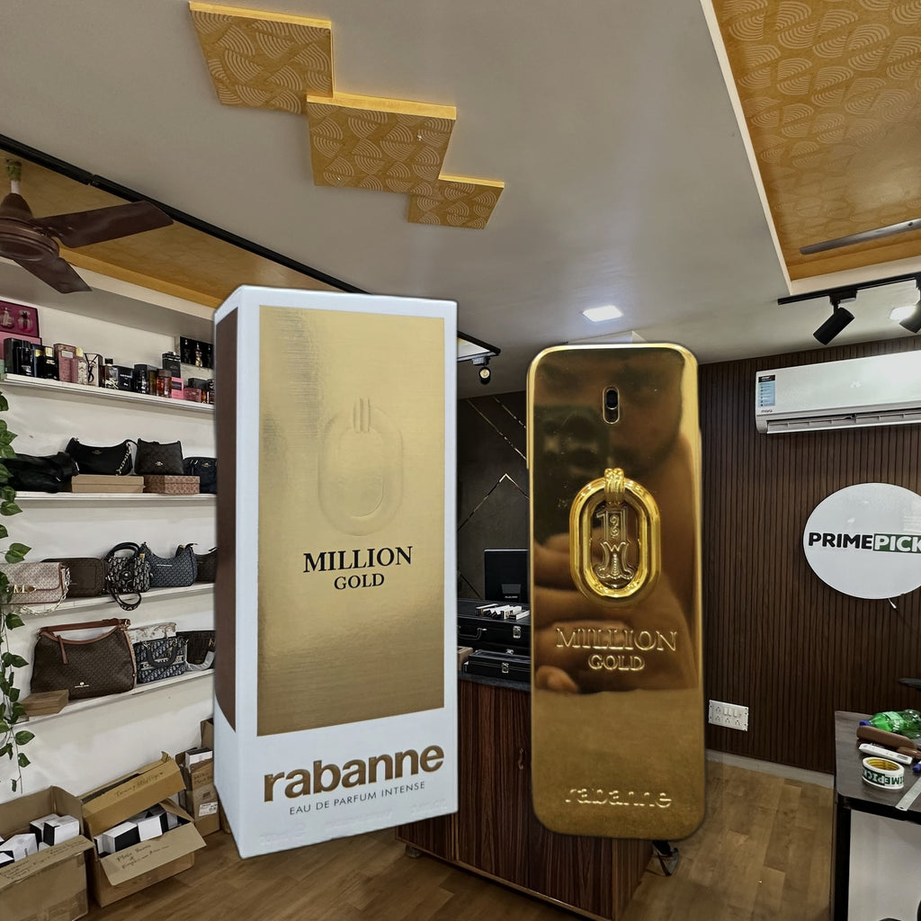 Rabanne 1 Million Gold at PrimePicks office