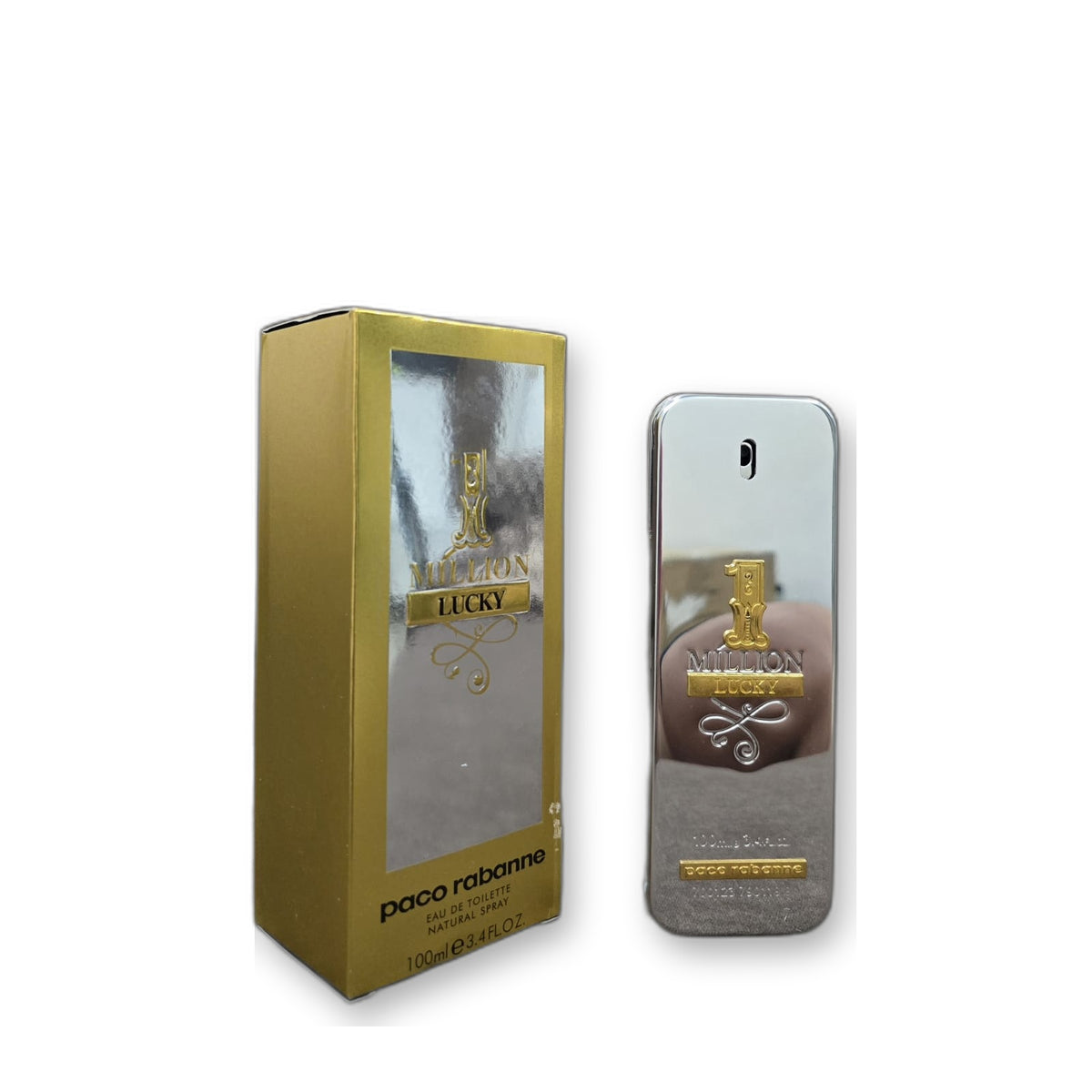 Rabanne 1 Million Lucky Eau de Toilette white background product view