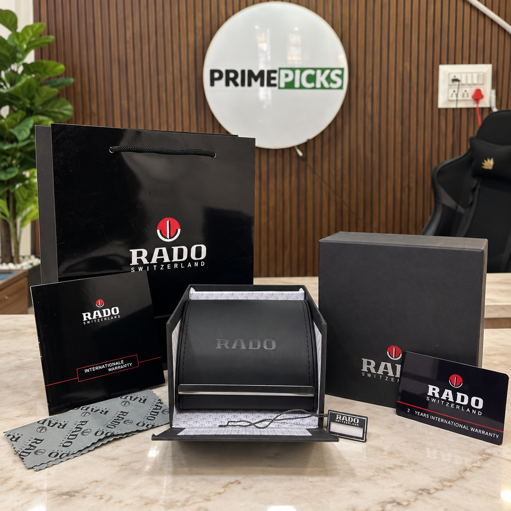 Rado OG box kit at the PrimePicks office