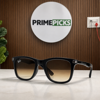 Ray-Ban Model 4287 Brown colour sunglasses hero view with brown gradient lenses