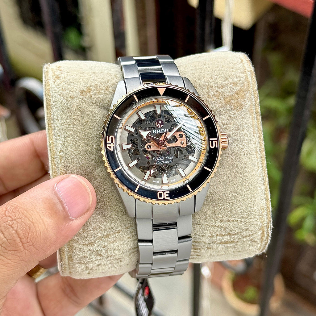 Rado Captain Cook High Tech Ceramic Skeleton