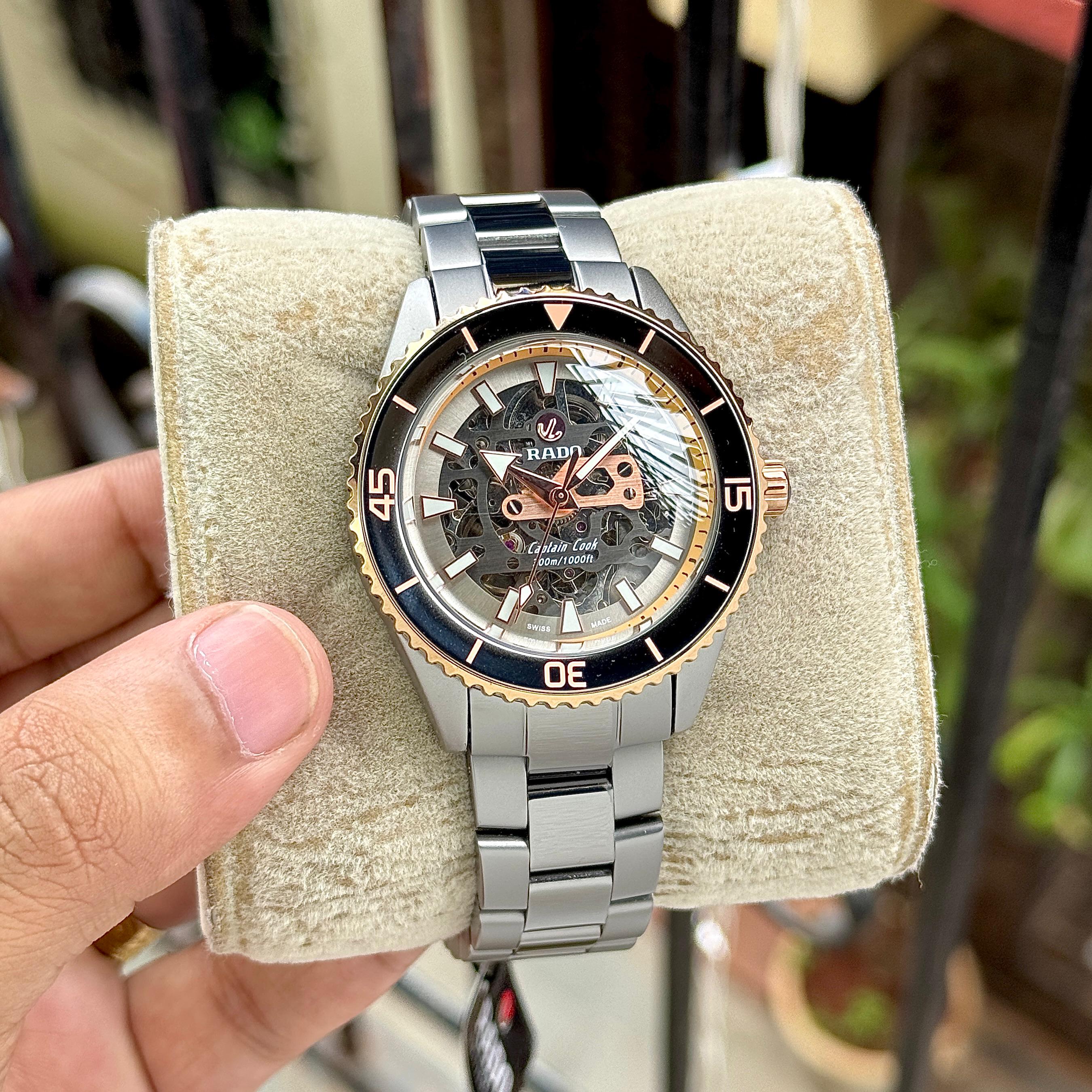 Rado Captain Cook High Tech Ceramic Skeleton