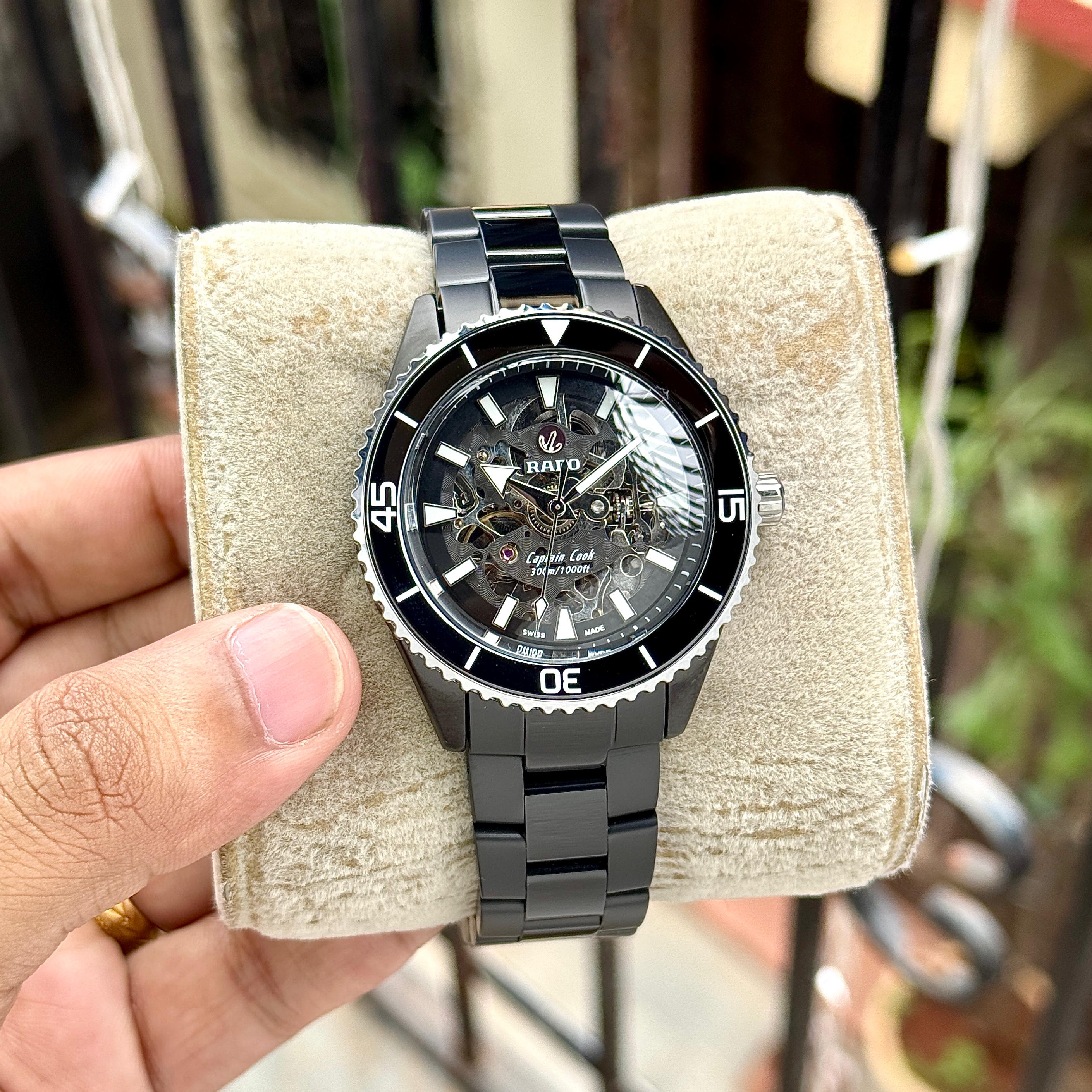 Rado Captain Cook High Tech Ceramic Skeleton