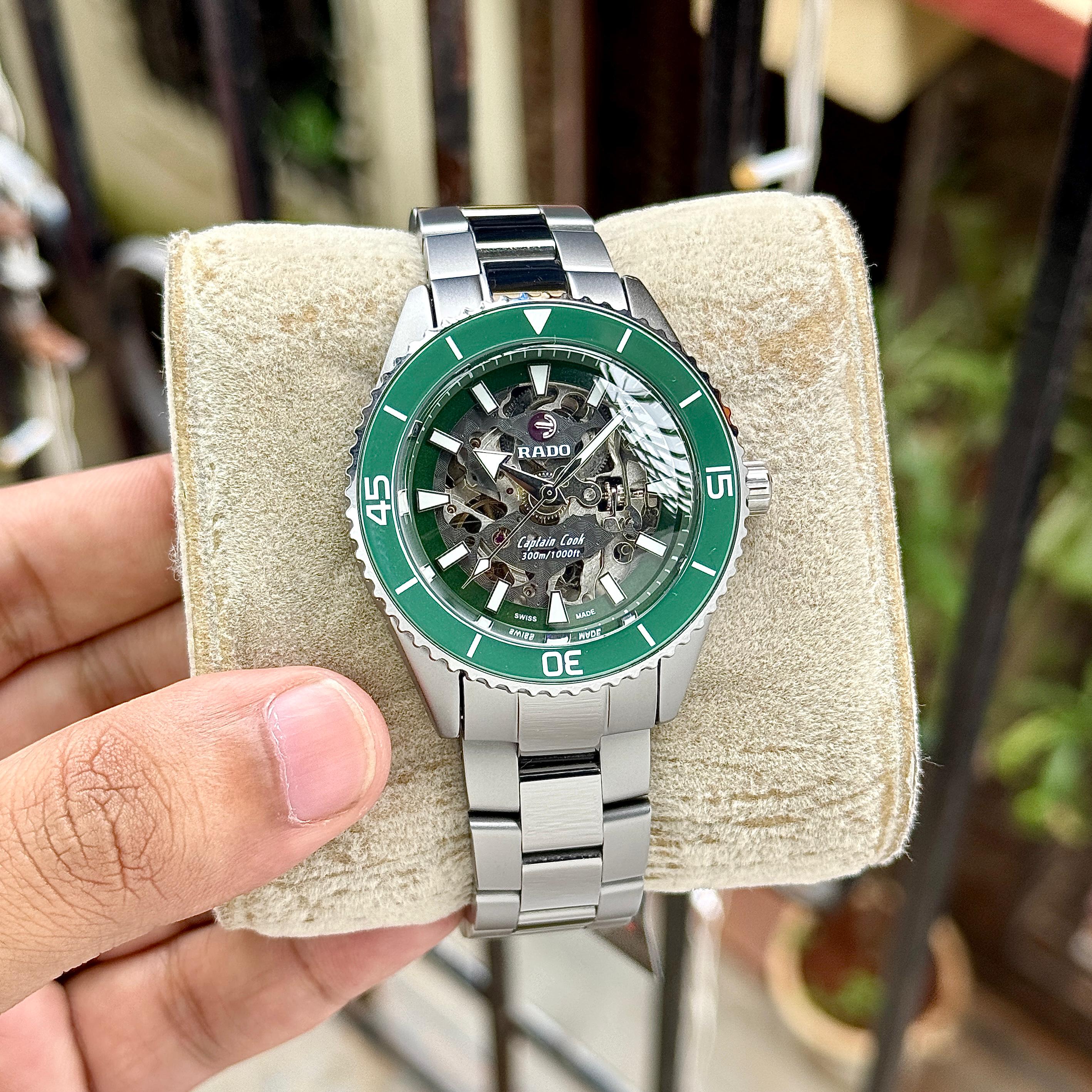 Rado Captain Cook High Tech Ceramic Skeleton