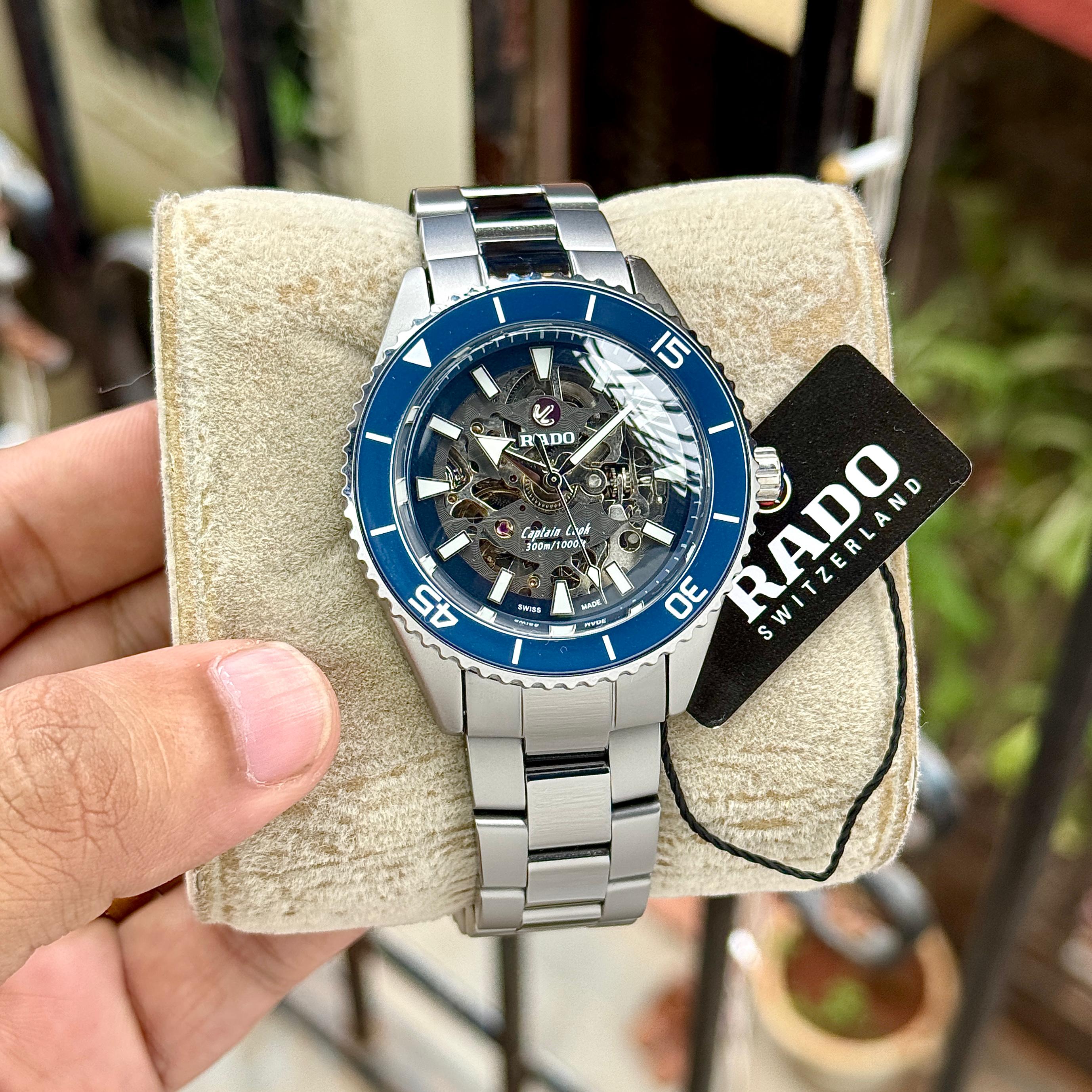 Rado Captain Cook High Tech Ceramic Skeleton
